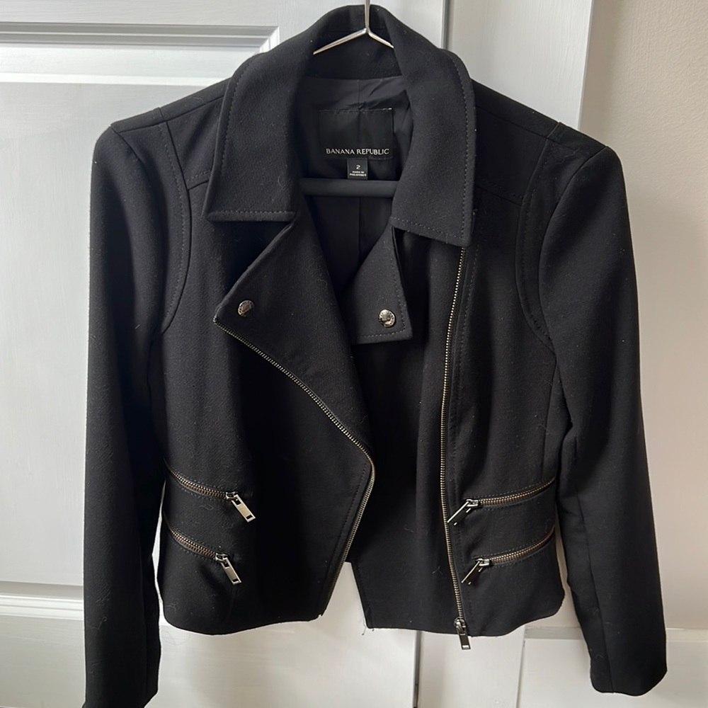 Banana Republic black jacket Size 2